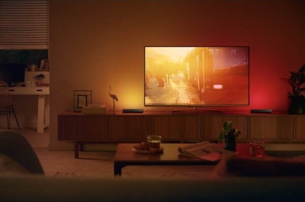 Philips -Estensione LED RGB Lampada da tavolo dimmerabile Hue PLAY LED/6W/230V nero