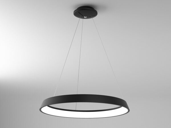 Immax NEO - Lampadario LED dimmerabile a sospensione con filo LIMITADO LED/39W/230V 60 cm nero