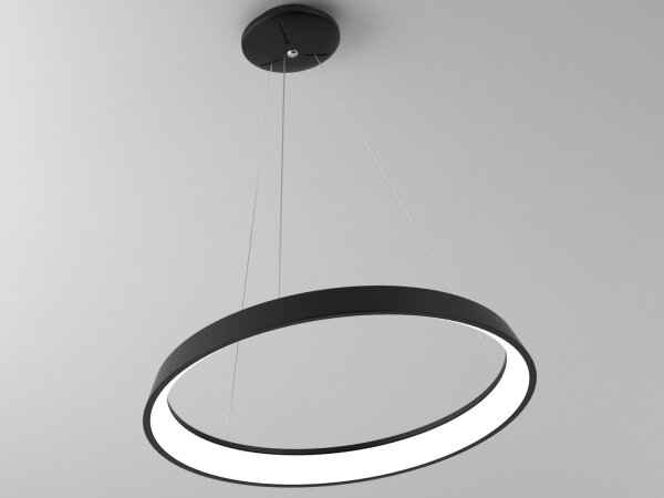 Immax NEO - Lampadario LED dimmerabile a sospensione con filo LIMITADO LED/39W/230V 60 cm nero