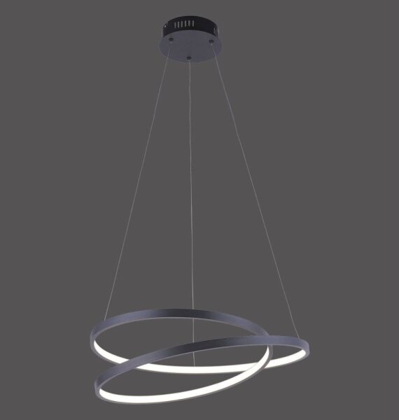 Paul Neuhaus 2472-18 - Lampadario LED dimmerabile su filo ROMAN LED/30W/230V nero
