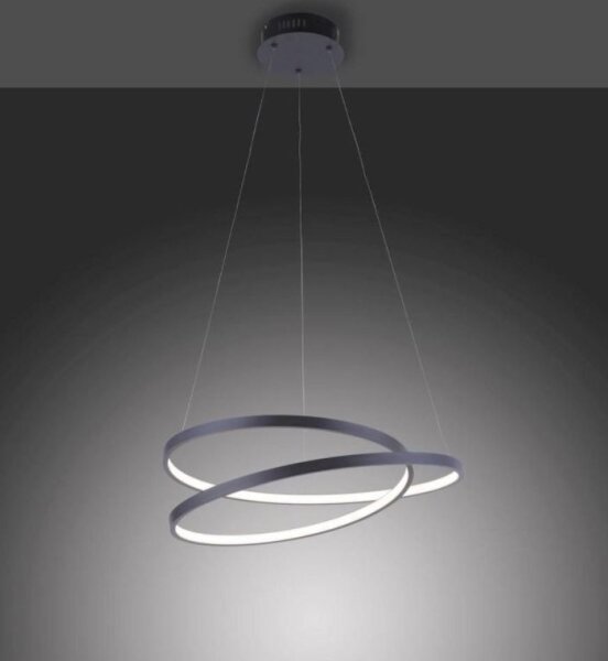 Paul Neuhaus 2472-18 - Lampadario LED dimmerabile su filo ROMAN LED/30W/230V nero