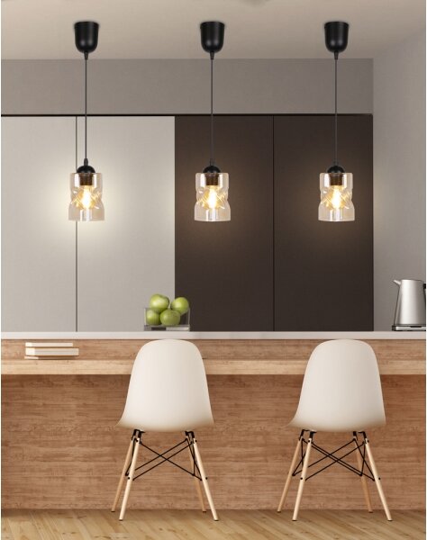 Lampadario su corda FELIS 1xE27/60W/230V