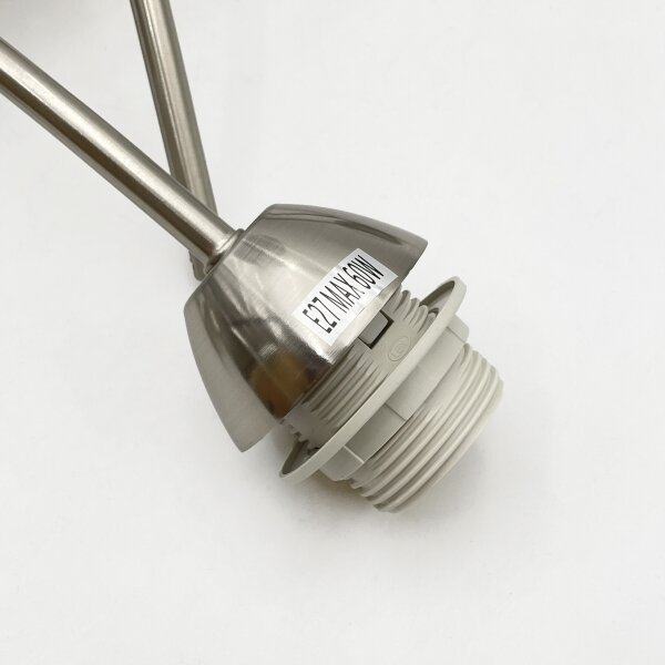 Lampadario a plafone DONNA 5xE27/60W/230V nichel