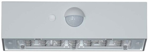 Applique a LED solare con sensore LED/3W/3,7V 3000K/4000K IP65 bianco