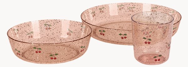 Set di 3 stoviglie per bambini Cherry