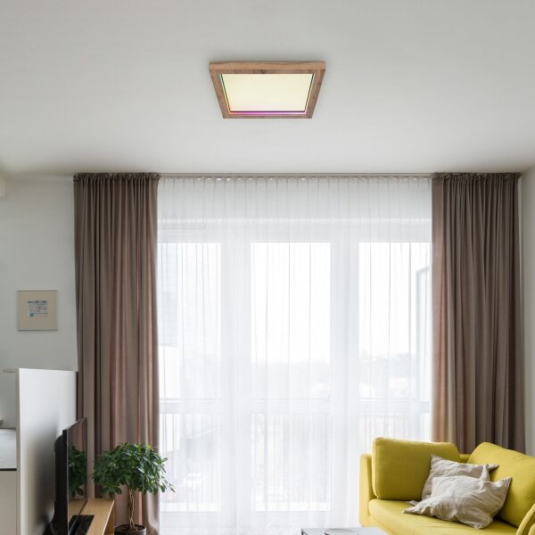 Globo 41374-24 - Plafoniera LED RGBW dimmerabile BRANZA LED/24W/230V + +TC