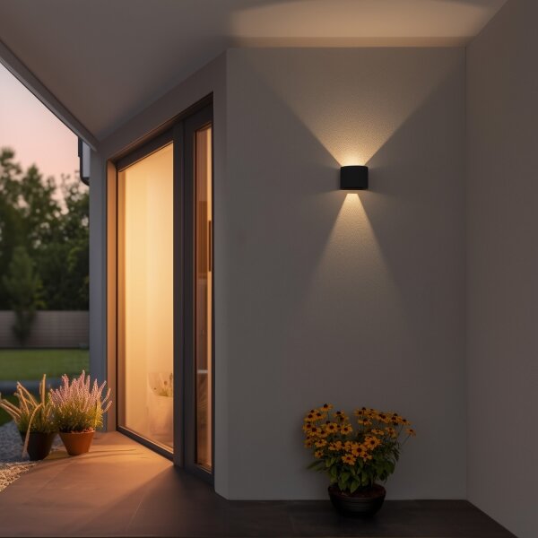 Brilagi - Applique a LED da esterno RONDO LED/6W/230V IP54