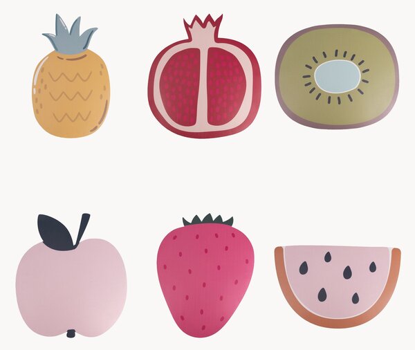 Set di 6 tovagliette americane Fruits