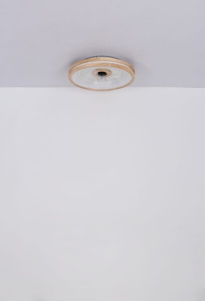 Globo 03650 - Plafoniera LED con ventilatore GATIAN LED/30W/230V marrone + +TC