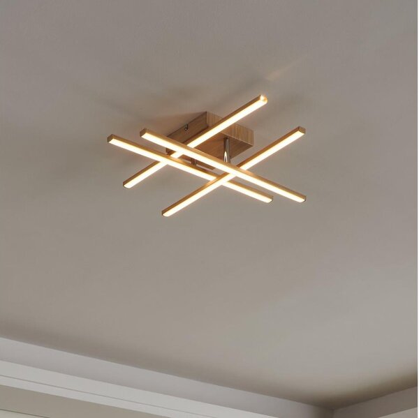 Eglo 901104 - Plafoniera LED LASANA LED/20,5W/230V dorata