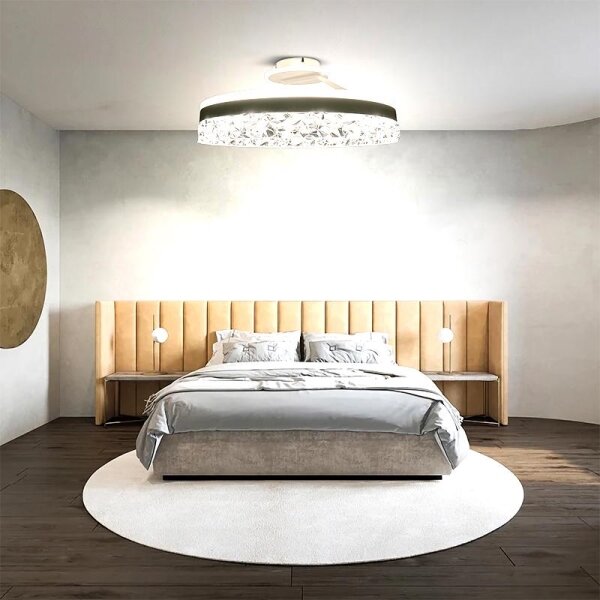 Lampadario a plafone LED dimmerabile LED/86W/230V 3000-6500K bianco + telecomando