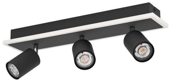Eglo 901636 - Faretto LED RIMBOCCHI LED/20W/230V nero
