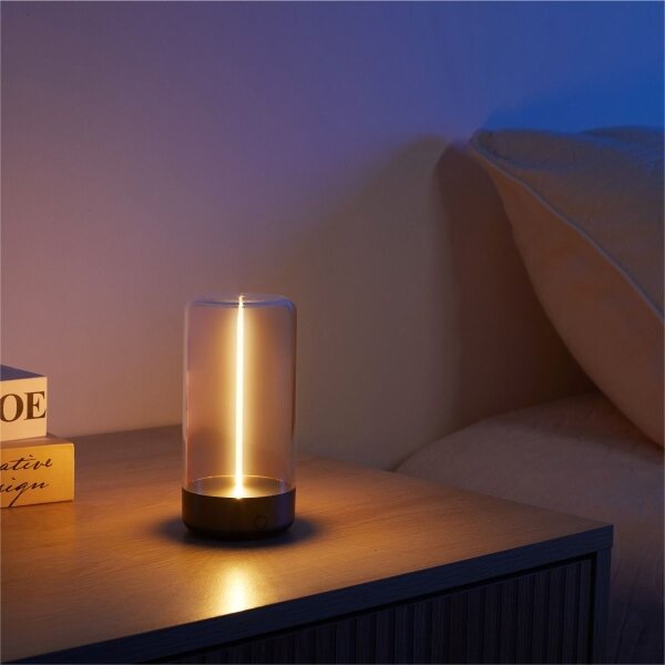 Zuma Line 1001 - Lampada LED ricaricabile dimmerabile ESTERNO LED/0,5W/230V nera