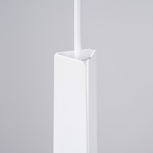 Sollux SL.1399 - Lampadario a sospensione con filo PRYSM 3xG9/8W/230V bianco