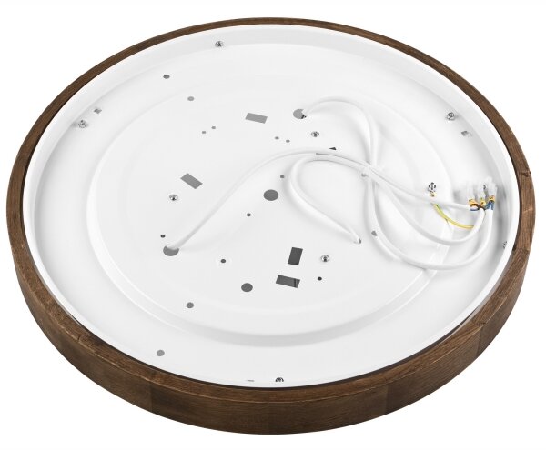 Brilagi - Lampada LED da soffitto CARVALHO SLIM 3xE27/60W/230V noce 47 cm