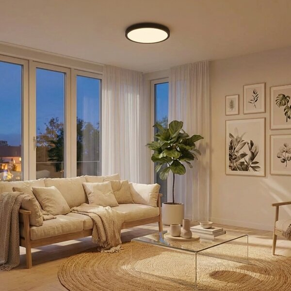 Brilagi - Plafoniera LED ESTELA LED/18W/230V nera