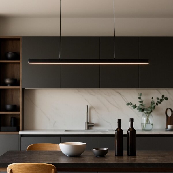 Brilagi - Lampadario a sospensione con cavo AXIS LED/30W/230V 120 cm nero