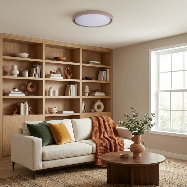 Brilagi - Lampada LED dimmerabile MATTEO LED/60W/230V 3000-6500K diam. 51,5 cm taupe+telecomando