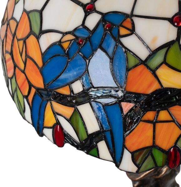 Brilagi - Lampada da tavolo Tiffany in vetro colorato JUNGLE 1xE27/60W/230V
