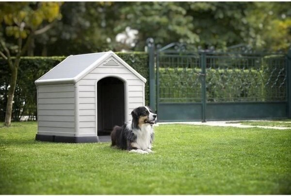 Casa per cani Curver Dog House grigio