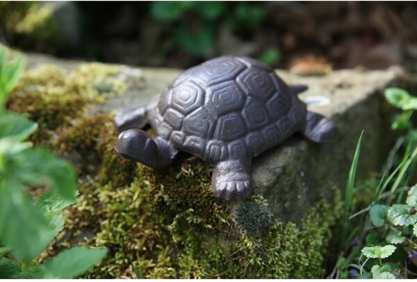 Statua da giardino in metallo Turtle - Esschert Design