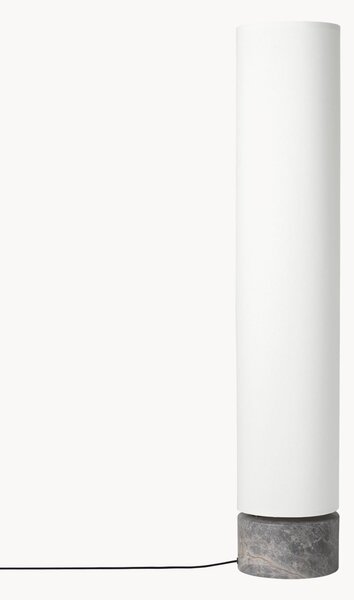 Lampada da terra a LED con luce regolabile e base in marmo Unbound, varie misure