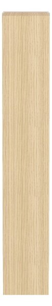 Libreria bianca in rovere 90x188 cm Ella - TemaHome