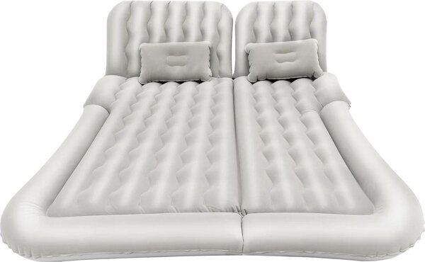 Materasso gonfiabile, Comoda soluzione per dormire, Pompa inclusa, Grigio
