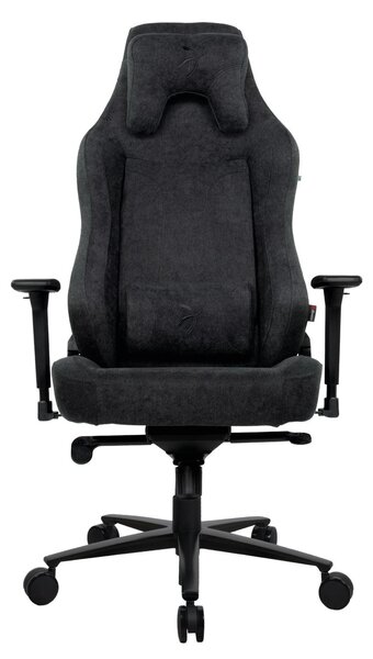 Sedia da gaming Arozzi Vernazza XL, rivestita in tessuto morbido, colore nero