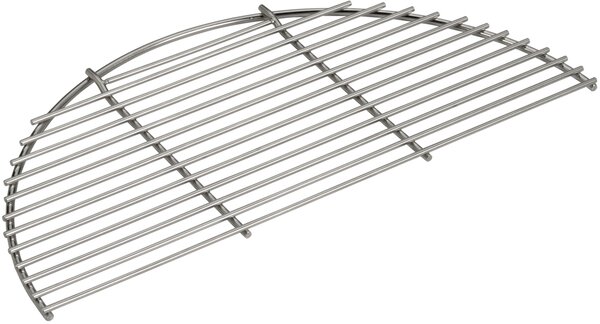 Big Green Egg, griglia in acciaio inossidabile, modello Half Grid XL