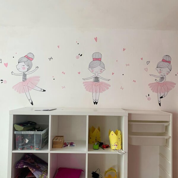 Adesivi da parete - Piccole ballerine