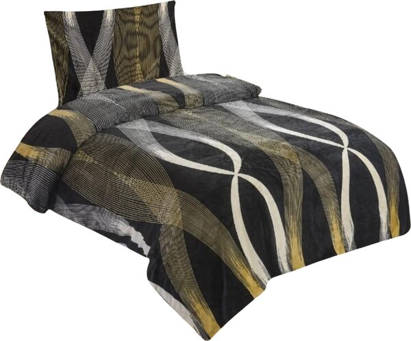 Set di lenzuola in microflanella Matis, dimensioni 140x200 cm e 70x90 cm