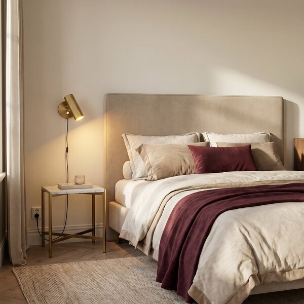 Applique da parete Globen Lighting, Hubble, Dorato / Ottone, Soggiorno, Metallo, Design