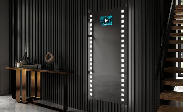 Verticale Specchio Da Bagno Su Misura L03Lucido