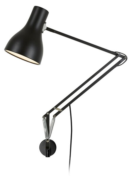 Applique da parete Anglepoise, Type 75, Nero, Soggiorno, Alluminio, Design