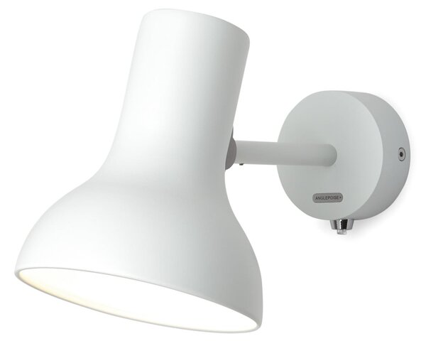 Applique da parete Anglepoise, Type 75 Mini, Bianco, Camera da letto, Alluminio, Design