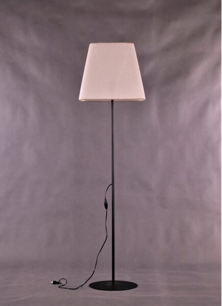 Lampada da terra MARTINA 1xE27/15W/230V nera/bianca