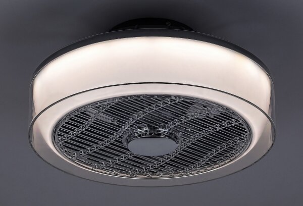 Rabalux - Plafoniera LED dimmerabile con ventilatore LED/30W/230V + TC