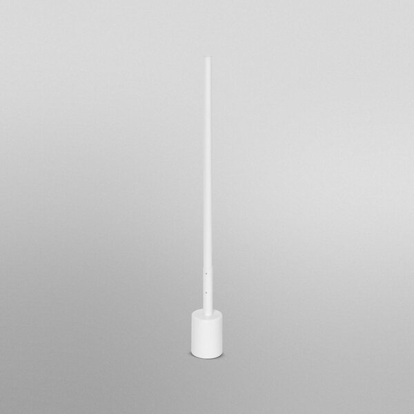 OSRAM SMART+ Lampada LED da pavimento WiFi CORNER SLIM, bianca, RGB, CCT dimmerabile, Bianco / Opale, Soggiorno / Sala da pranzo, Alluminio, Moderno