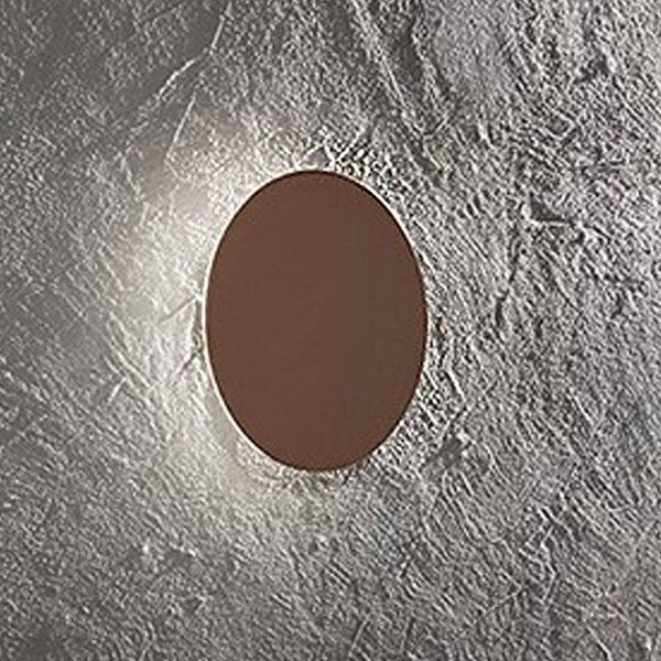 Applique perenz nebula 8440 mm ct 28w led cct dimmerabile marrone metallizzato - Perenz