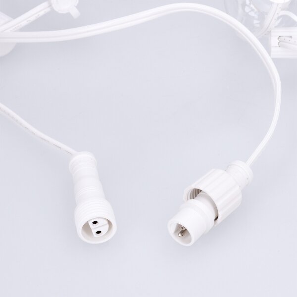 Brilagi - Catena decorativa LED da esterno GIRLANDA 25xE12 20m bianco IP44 bianco caldo