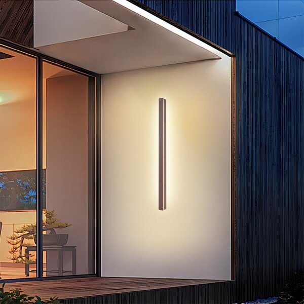 Brilagi-LED Applique da esterno LINEAR LED/22W/230V 3000K IP65 100 cm marrone CRI 90