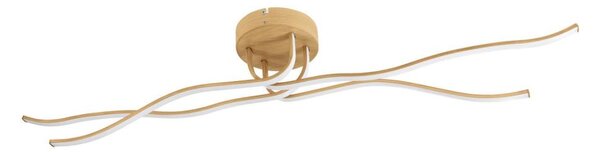 Eglo 901105 - Plafoniera da soffitto LED RONCADE LED/37W/230V marrone