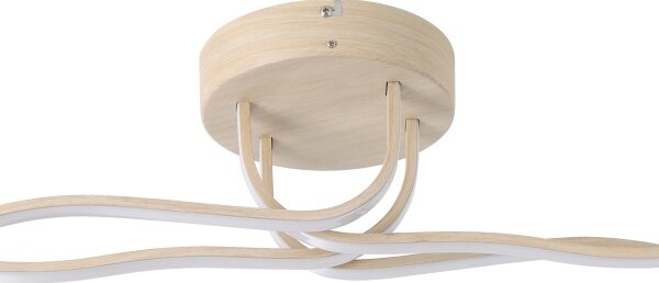 Eglo 901105 - Plafoniera da soffitto LED RONCADE LED/37W/230V marrone