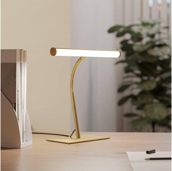 Eglo 901983 - Lampada da tavolo LED dimmerabile RICCIONE LED/5W/230V 2700/4000/6500K dorata