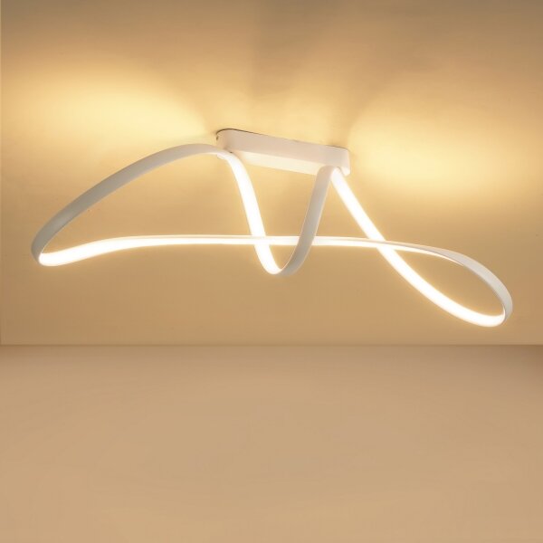 Brilagi-LED Plafoniera dimmerabile TWISTER LED/60W/230V 3000-6000K bianco + telecomando