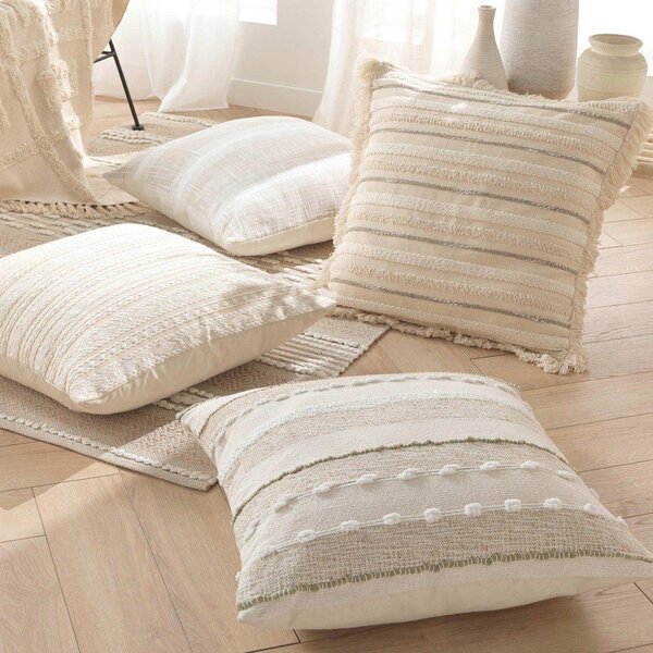 Cuscino decorativo in cotone 60x60 cm Atlas – douceur d'intérieur