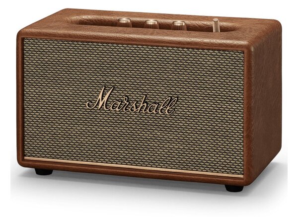 Marshall Acton III Brown Diffusore Amplificato Bluetooth 5.2 Aux Dynamic Loudness Corrente