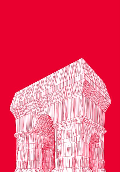 Illustrazione De triomphe wrapped, zaglono, (26.7 x 40 cm)