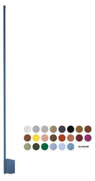 AGO A90 APPLIQUE LINEARE MODERNA LED 20W 22 COLORI LUCE INDIRETTA CCT 3000-4500-6500K